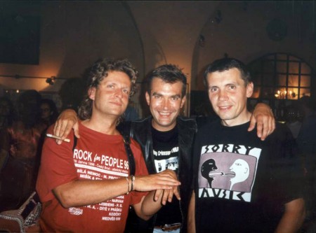 vlevo Z. Hříbal, vpravo T. Poláček